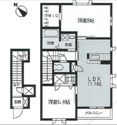 アクタス湘南3の物件間取画像